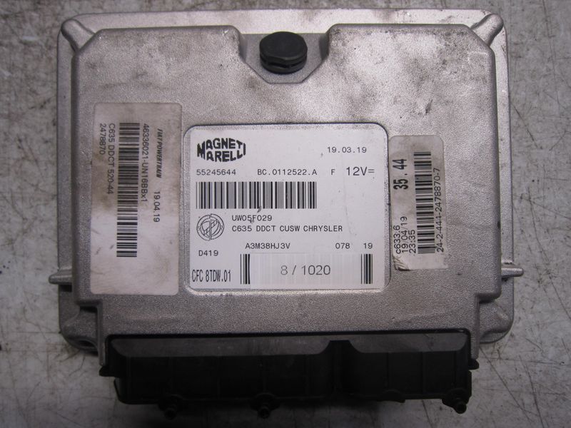 8-1020 Centralina Cambio Automatico Magneti Marelli 55245644    BC.0112522.A CFC 8TDW.01  ALFA ROMEO / FIAT / LANCIA  Varie