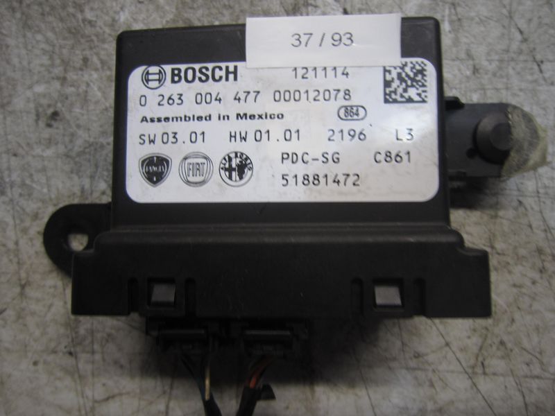 37-93 Centralina sensori parcheggio Bosch 0 263 004 477 0263004477 51881472    FIAT  500