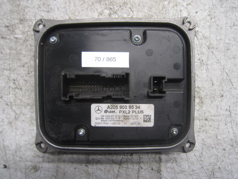 70-865 Centralina Fari Lear A 205 900 95 34 A2059009534 PXL2 PLUS Q03 A222 901 03 05 A205 902 70 18 MERCEDES  Classe C