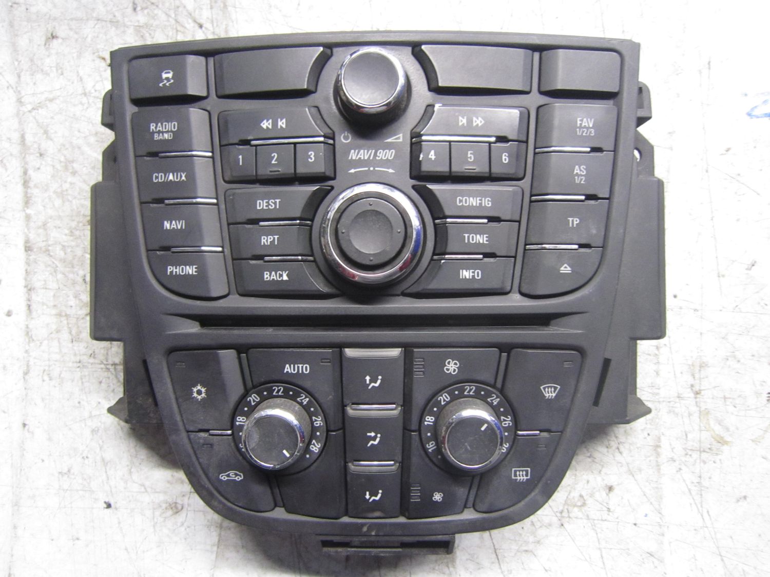 20-659 Consolle Comandi Centrale Delphi 13360105   28299871 13360095    OPEL  Astra