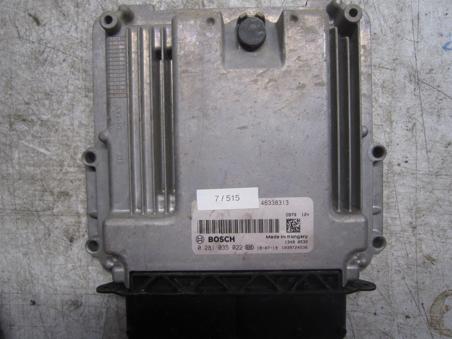 7-515 Centralina Motore Bosch 0 281 035 022 0281035022 46338313 1039T24536   JEEP Diesel Renegade