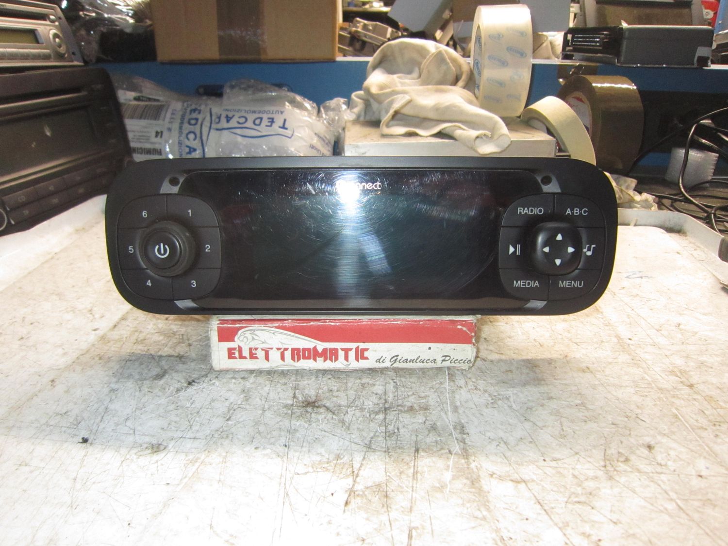 20-678 Autoradio Delphi F139BT   07356787260    FIAT  Panda