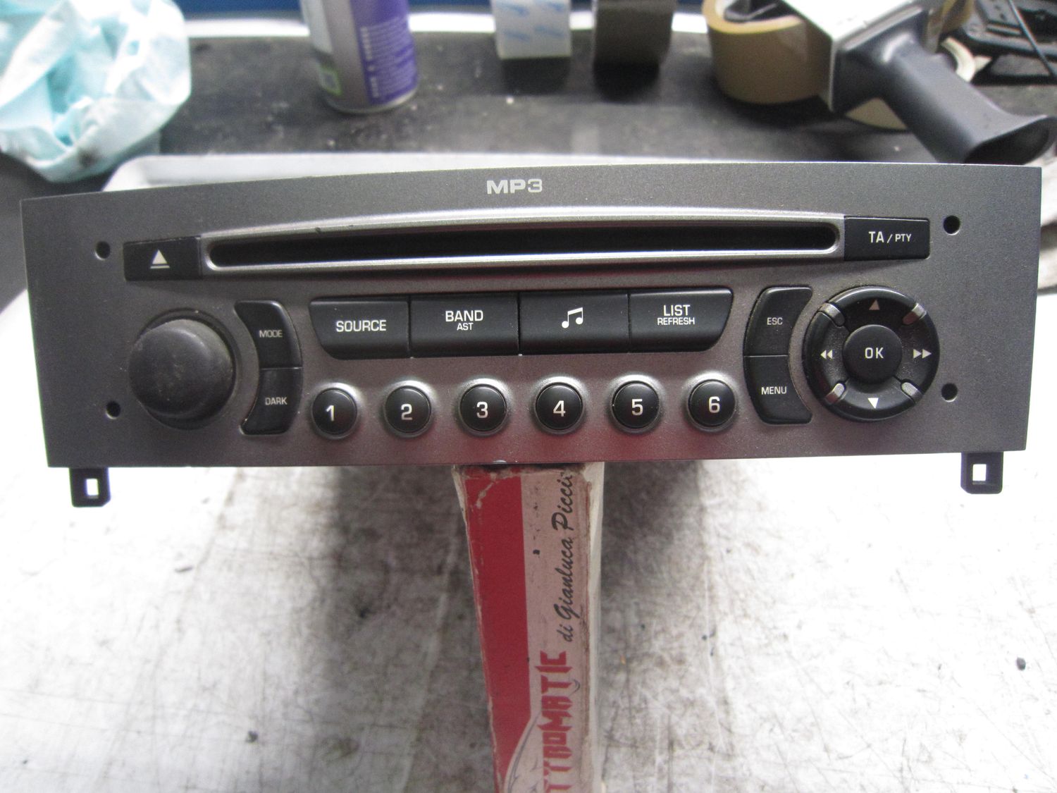 20-714 Autoradio Continental 96 650 206 XH 01 96650206XH01 A2C53287224    PEUGEOT  207