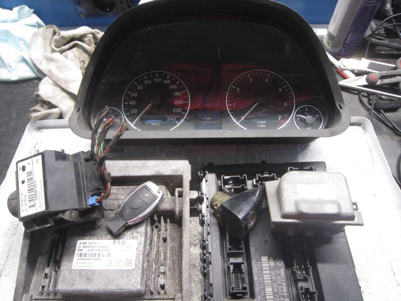 95-355 Kit Motore Mercedes 5WK90942   A 266 153 67 79 5DK008728-16   A1695454332 1695451108   1695452932 1031098101 MERCEDES Benzina Classe A