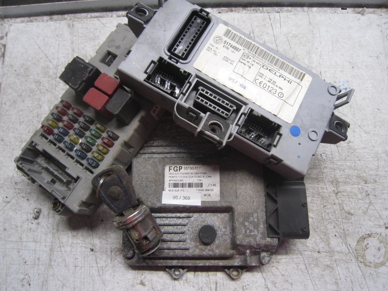 95-368 Kit Motore Alfa Romeo / Fiat / Lancia 55195817   MJD 6JF.P3 51744897  46520600   BLOCC+CHIAVE HW01B/1065-P350  FIAT  Diesel  Punto