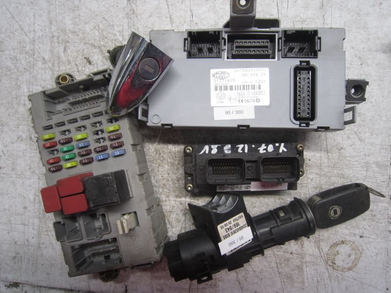 95-380 Kit Motore  Lancia IAW 5AF.N8   51771410  NBC843.71   5177409 00468453610  HW306/19CB-W27 LANCIA Benzina Ypsilon