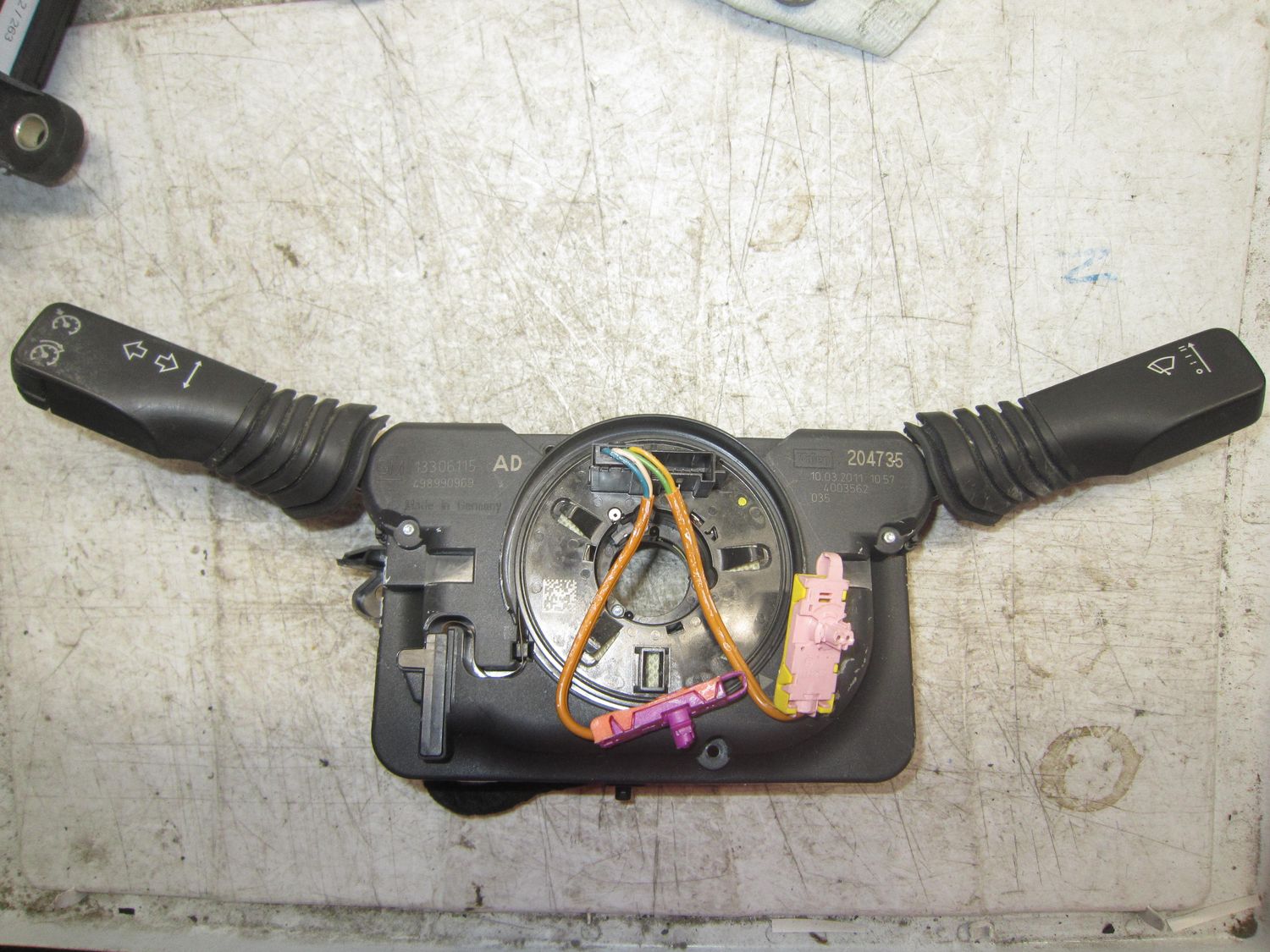 300-299 Comando Luci Devioluci Frecce Tergi Cruise Valeo 13306115   498990969 204735 4003562  OPEL  ZAFIRA
