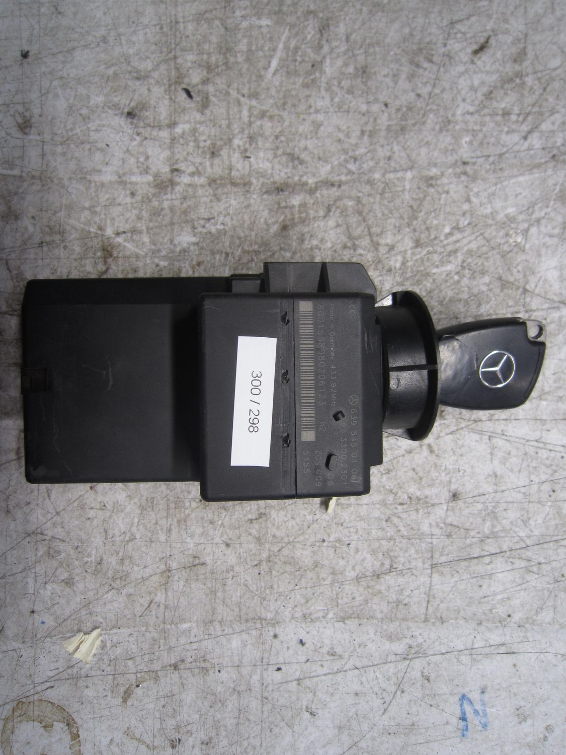 300-298 Blocchetto Accensione Mercedes 639 545 01 08 6395450108 3300.2301 ZGS 009 Q 6  MERCEDES  VIANO