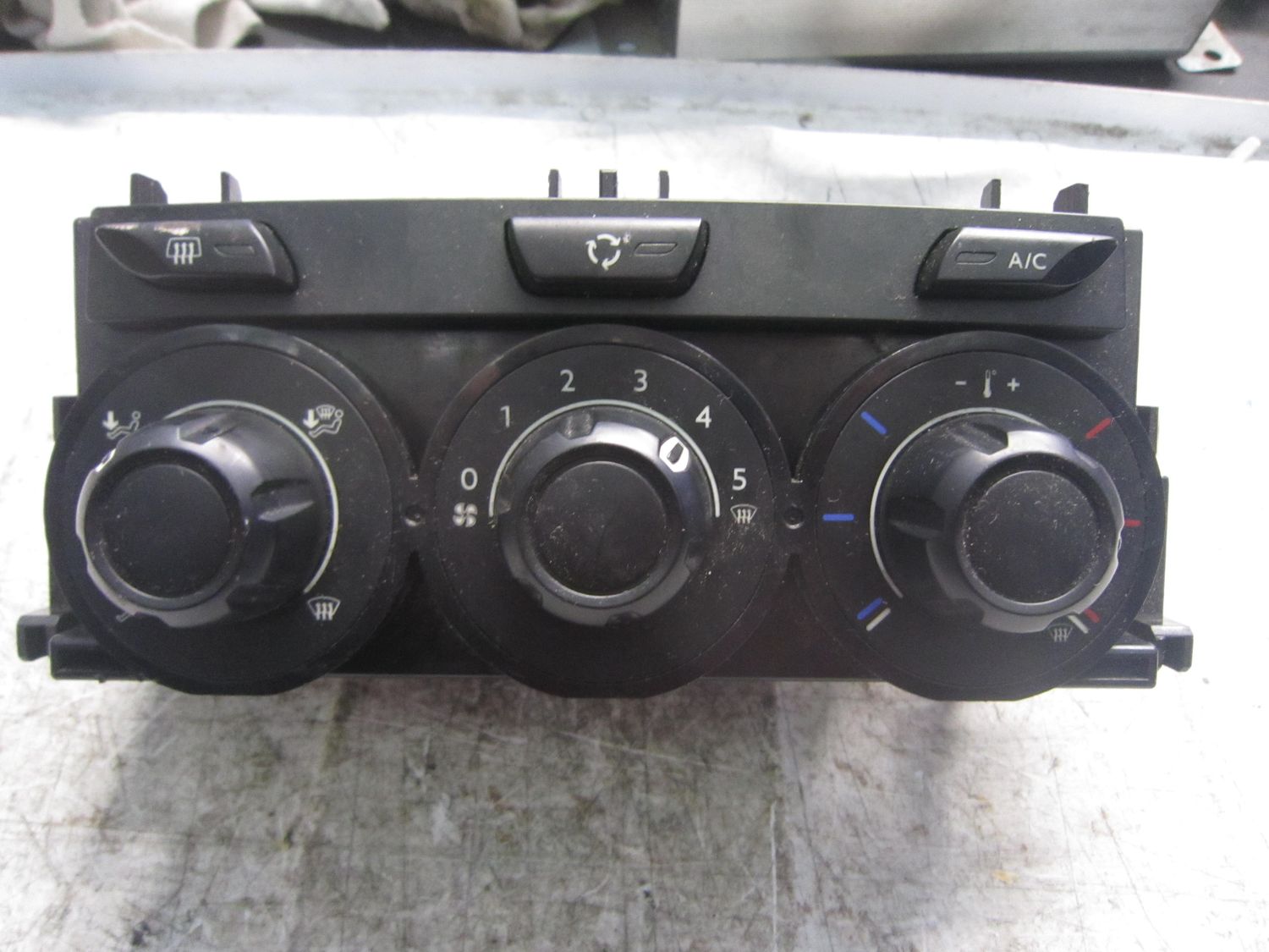 400-635 Unità controllo del clima Behr 770302   Z8510001    CITROEN  C 3
