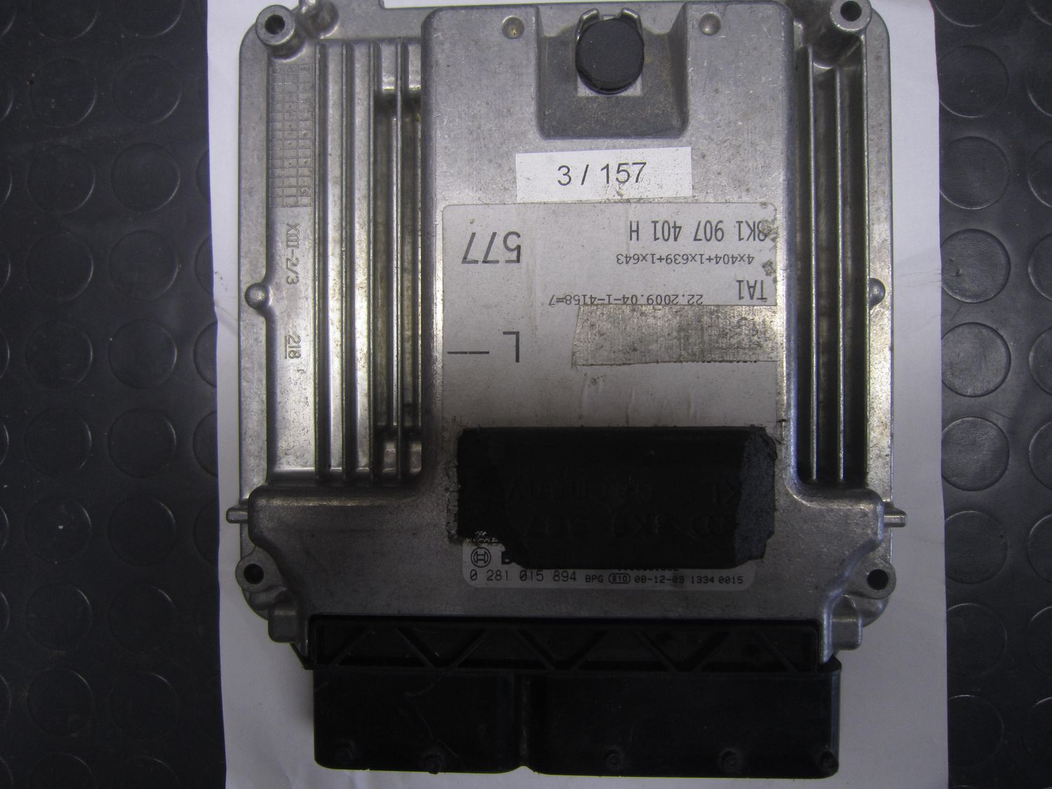 3-157 Centralina Motore Bosch 0 281 015 894 0281015894 8K0 907 352 A 8K0907352A 1039S31932 AUDI Diesel VARIE 3.0  2.7