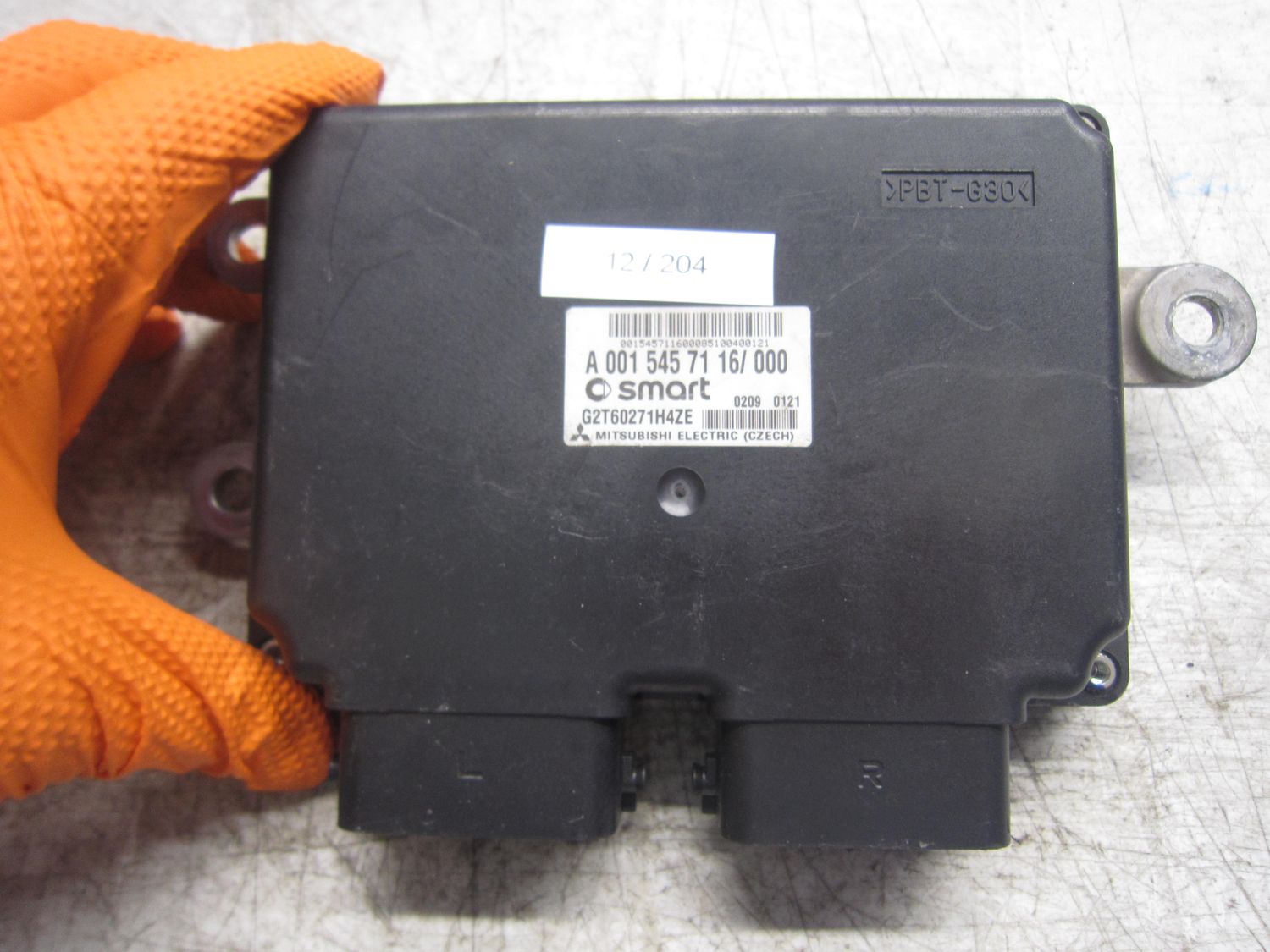12-204 Centralina Cambio Automatico Mitsubishi A 001 545 71 16/000 A0015457116000 G2T60271H4ZE    SMART  451