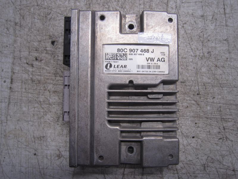 70-877 Modulo Gateway  Lear 80C 907 468 J   80C907468J   80B 907 468 B GW  3.1 MID 5DES1 CF01  AUDI  Q 5