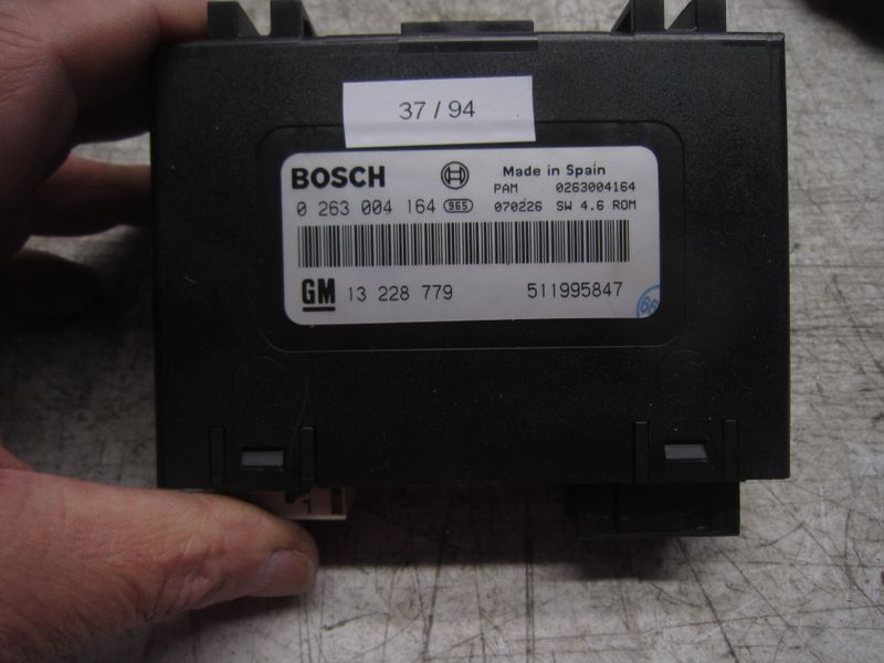 37-94 Centralina sensori parcheggio Bosch 0 263 004 164 0263004164 13 228 779 511995847   OPEL  ASTRA