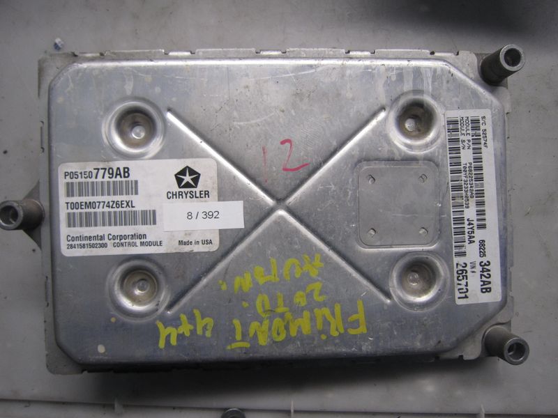 8-392 Centralina Cambio Automatico Continental A2C53395976   P05150779AB    FIAT  Freemont
