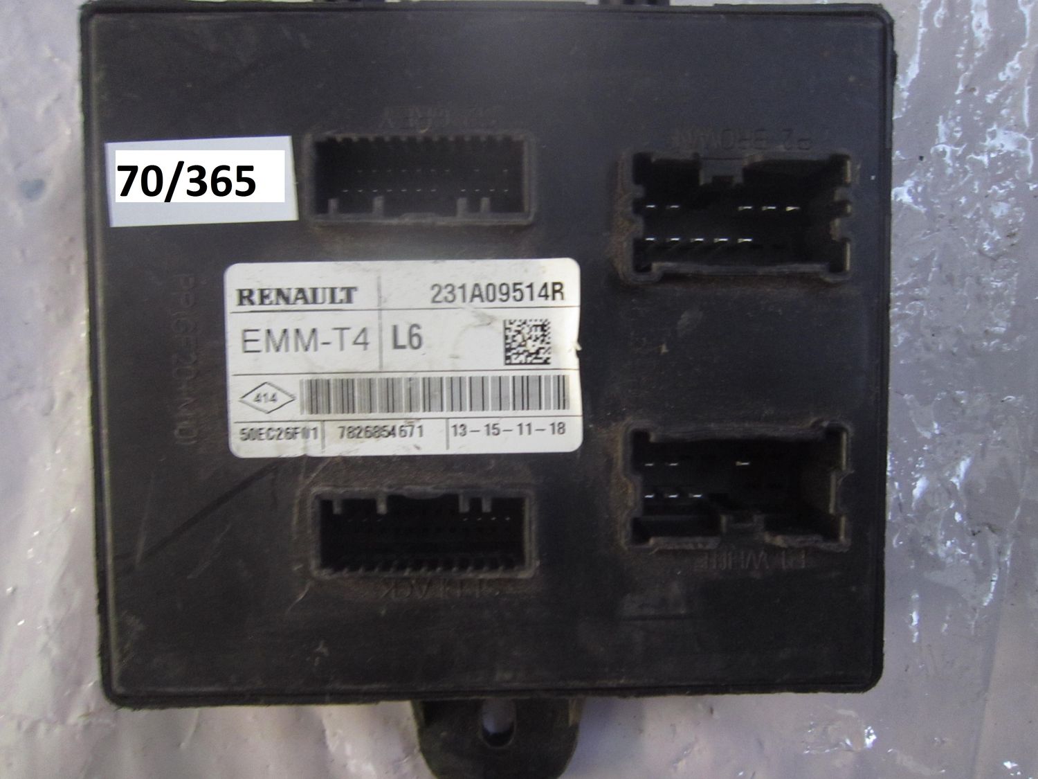 70-365 Modulo di Controllo BCM Smart EMM-T4 EMMT4 231A09514R L6 VARIE