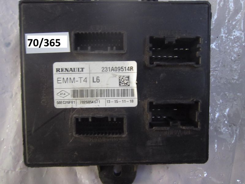 70-365 Modulo di Controllo BCM Smart EMM-T4 EMMT4 231A09514R L6 VARIE