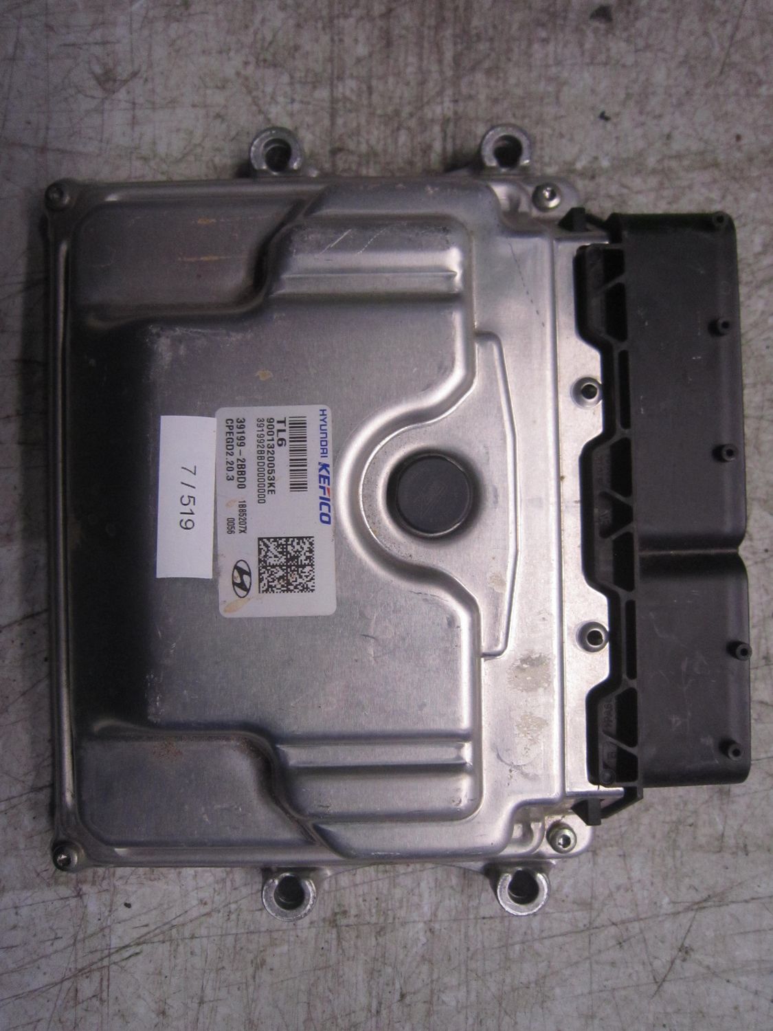 7-519 Centralina Motore Kefico 39199-2BBD0 391992BBD0 CPEGD2.20.3 TL6 9001320053KE  HYUNDAI Benzina TUCSON