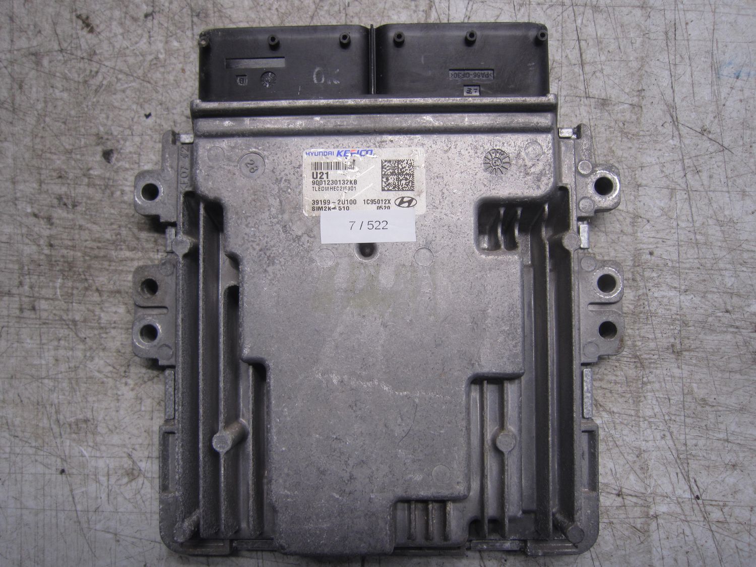 7-522 Centralina Motore Kefico 39199-2U100 391992U100 SIM2K-510 U21 9001230132KB  KIA Diesel SPORTAGE