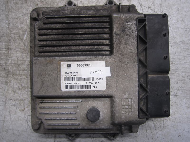 7-525 Centralina Motore Magneti Marelli 55563976   33920-51KP1 71600.149.01 MJD 6O2.W2  SUZUKI Diesel Splash