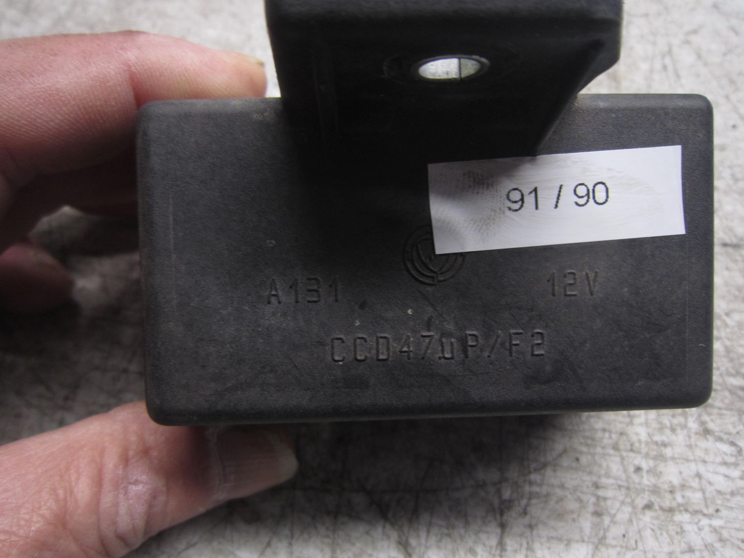 91-90 Rele' Candeletta  CCD47UP/F2 CCD47UPF2 A131    ALFA ROMEO / FIAT / LANCIA Diesel Varie