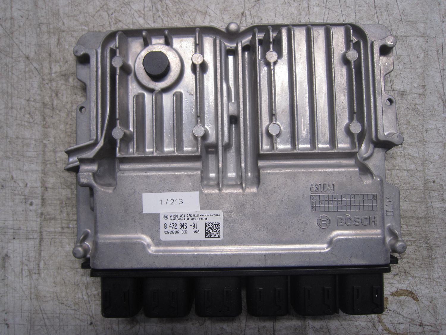 1-213 Centralina Motore Bosch 0 281 034 736 0281034736 8 472 346-01 1039T10250   MINI Diesel COUNTRYMAN