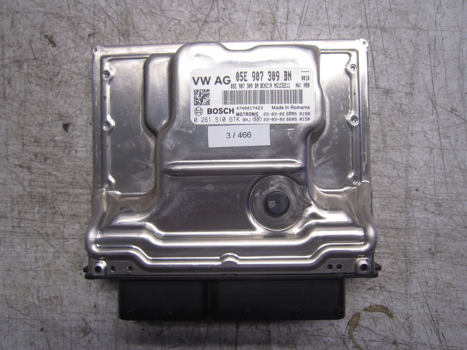 3-466 Centralina Motore Bosch 0 261 S10 6TK 0261S106TK 05E 907 309 BN 4740017423 MG1CS211  VOLKSWAGEN Benzina TIGUAN