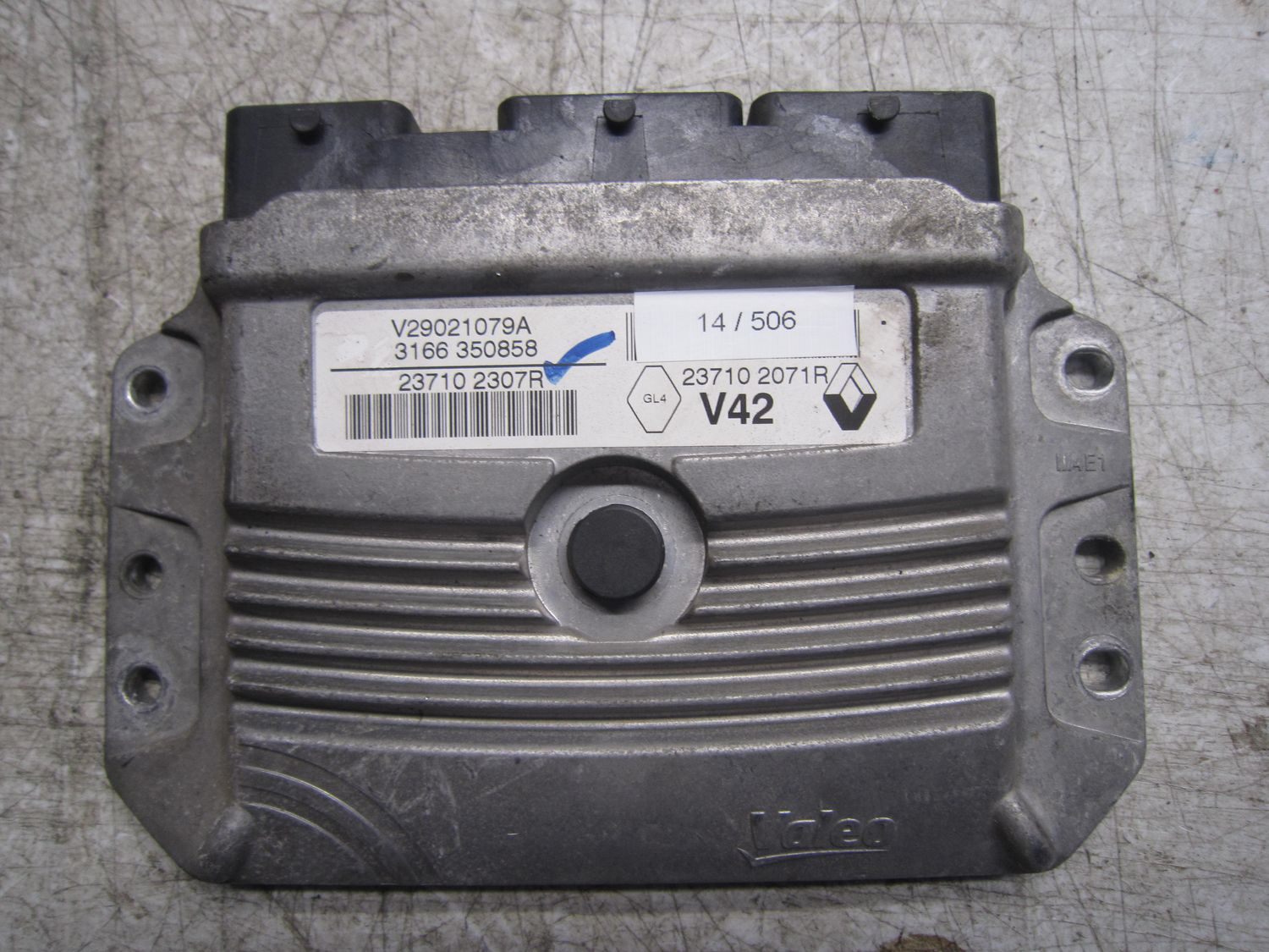 14-506 Centralina Motore Valeo V29021079A   3166350858 23710 2307R 23710 2071R V42 DACIA Benzina Varie