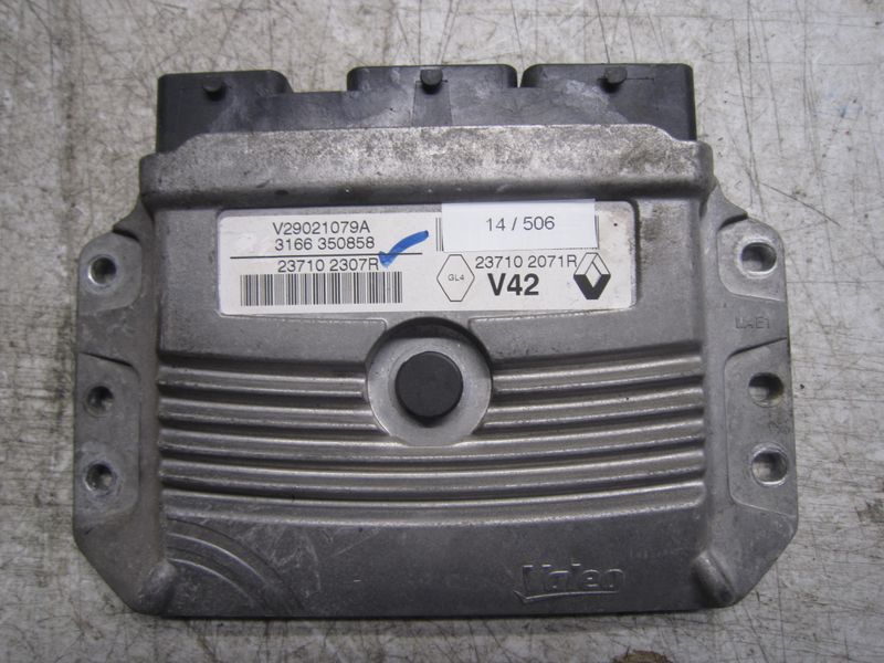 14-506 Centralina Motore Valeo V29021079A   3166350858 23710 2307R 23710 2071R V42 DACIA Benzina Varie