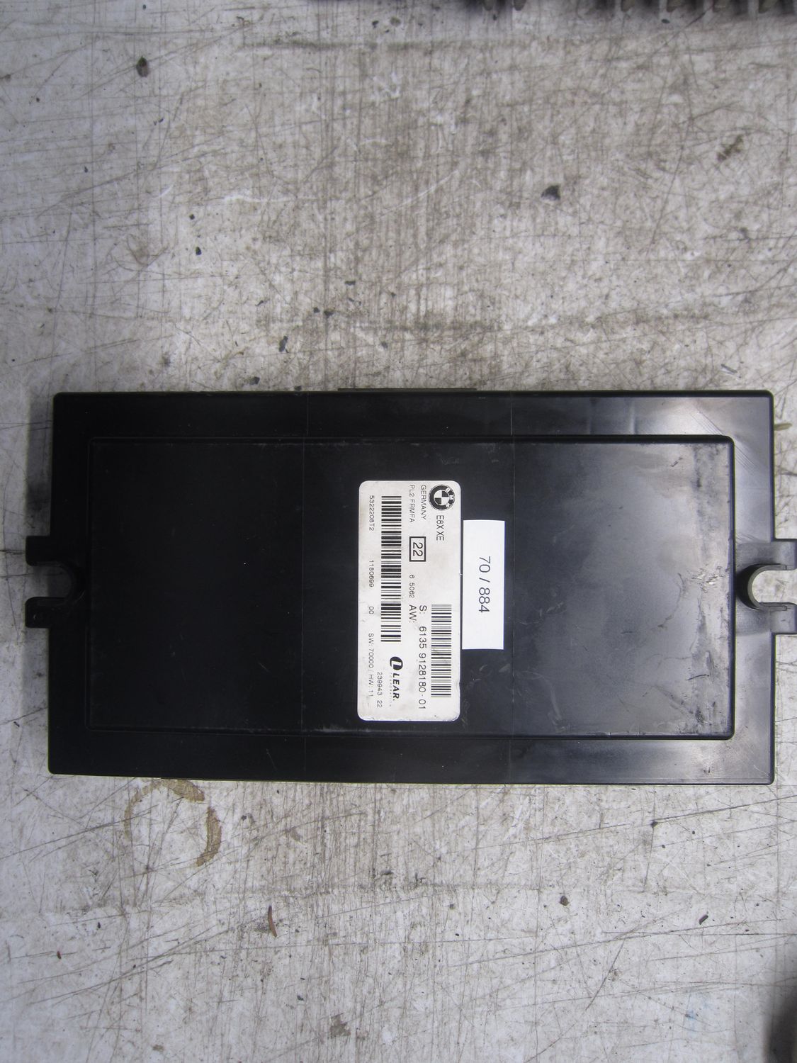 70-884 Centralina Fari Lear 6135 9128180-01 6135912818001 E8X XE PL2 FRMFA   BMW  Varie