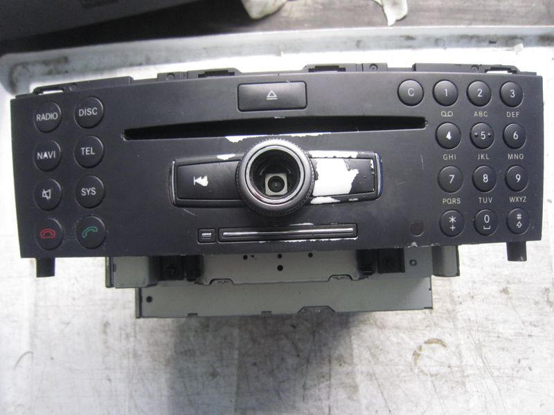 20-736 Navigatore Mitsubishi A 204 870 72 90  A2048707290  Q1  A2048707390 HW: 07/15  SW: 07/19/03 MERCEDES  CLASSE C