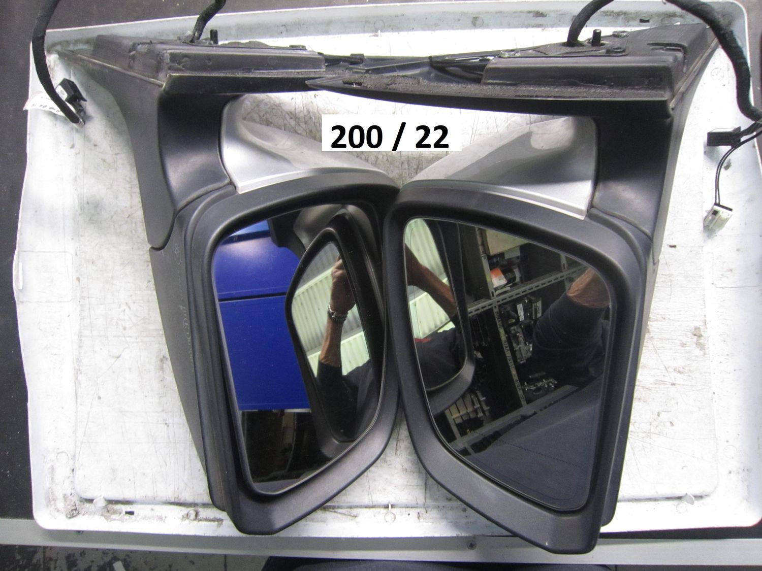 200-22 RetrovisorI Mercedes A3146441   A3146442 A3146411 A3146412 COPPIA MERCEDES  CLASSE C