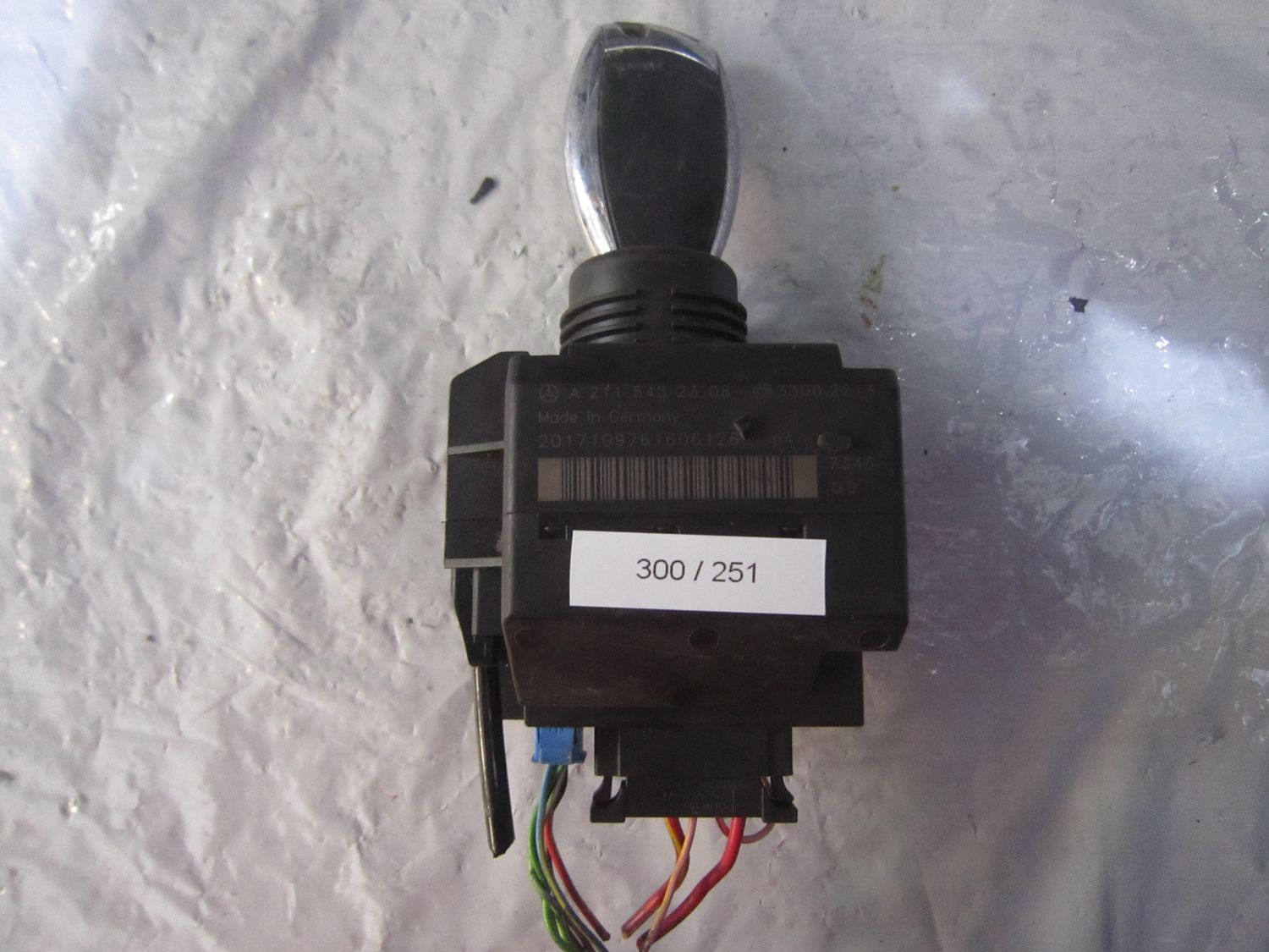 300-251 Blocchetto Accensione Mercedes A 211 545 23 08 A2115452308 3300.2213 Q3   MERCEDES  Varie