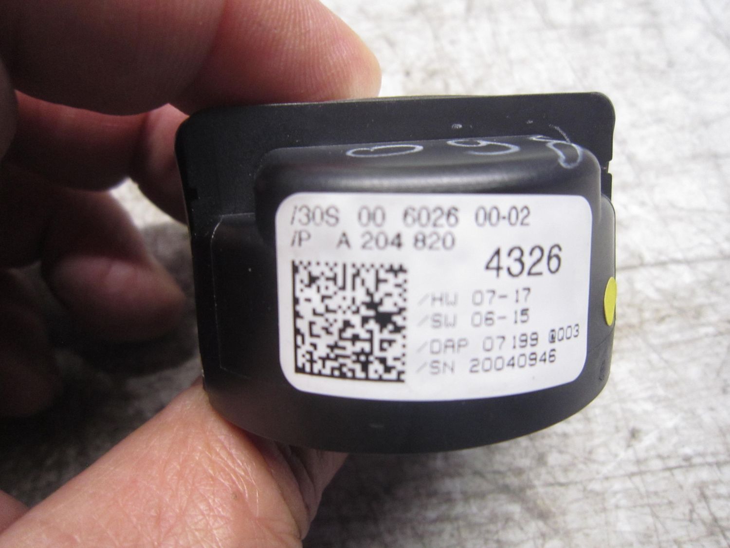 70-889 Modulo di Controllo Mercedes A 204 820 4326 A2048204326 SENSORE LUCI SENSORE PIOGGIA   MERCEDES  CLASSE C