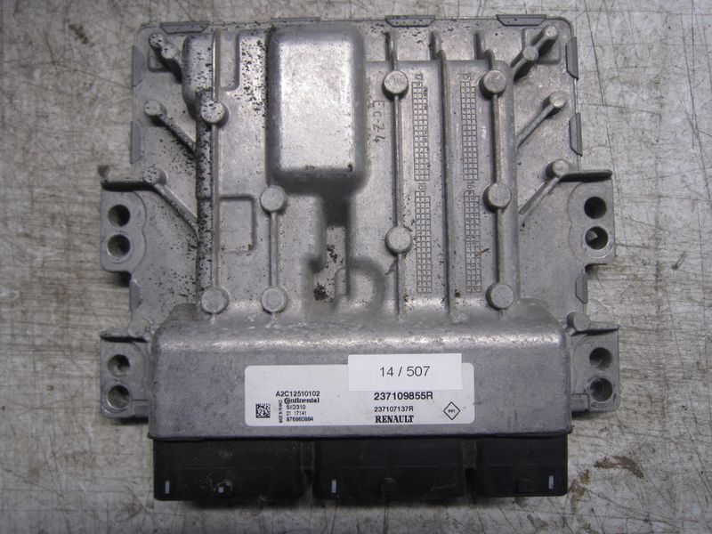 14-507 Centralina Motore Continental 237109855R   237107137R A2C12510102 SID 310  DACIA Diesel Duster