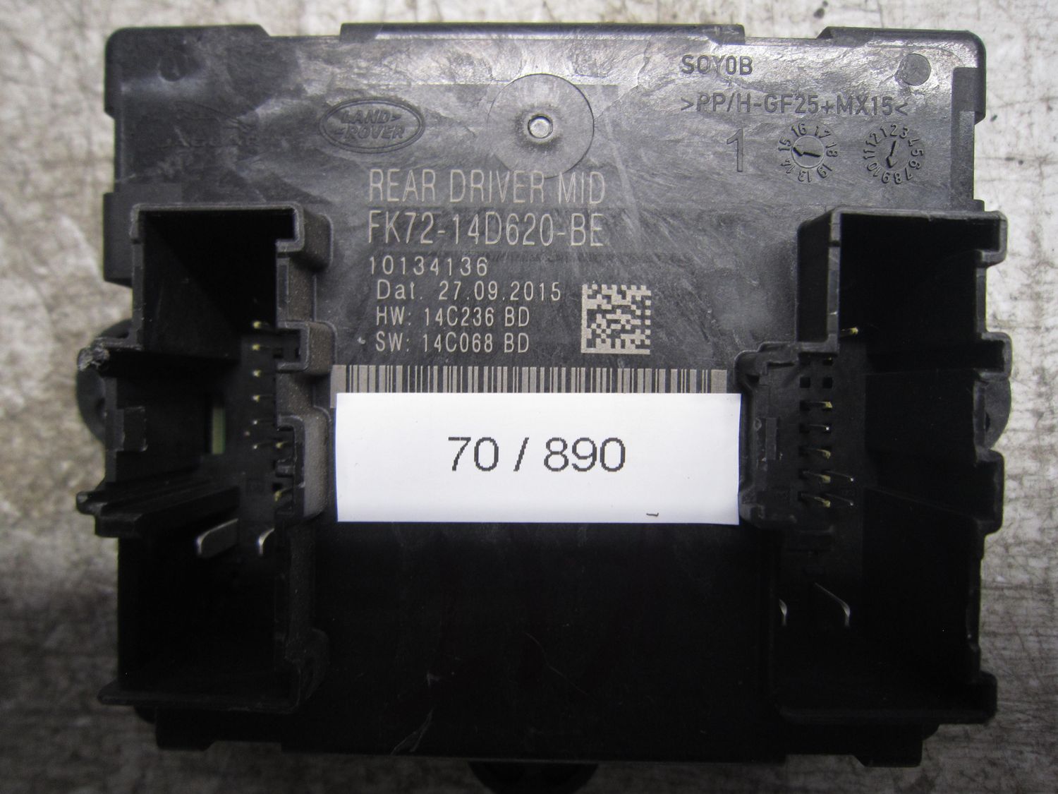 70-890 Centralina Porte Land Rover FK72-14D620-BE FK7214D620BE     LAND ROVER  DISCOVERY