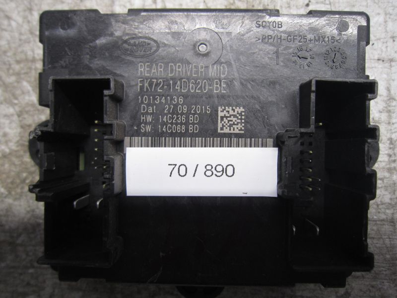 70-890 Centralina Porte Land Rover FK72-14D620-BE FK7214D620BE     LAND ROVER  DISCOVERY