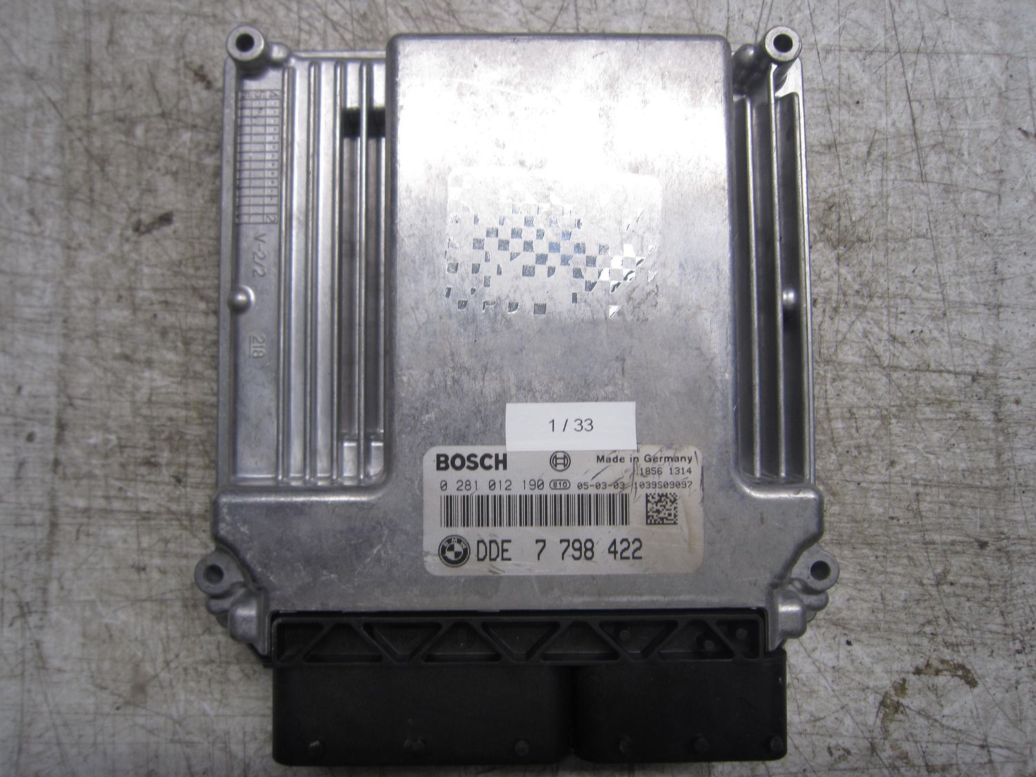 1-33 Centralina Motore Bosch 0 281 012 190 0281012190 7800134 1039S13515 DDE 7 800 134 BMW Diesel SERIE 5 2.0