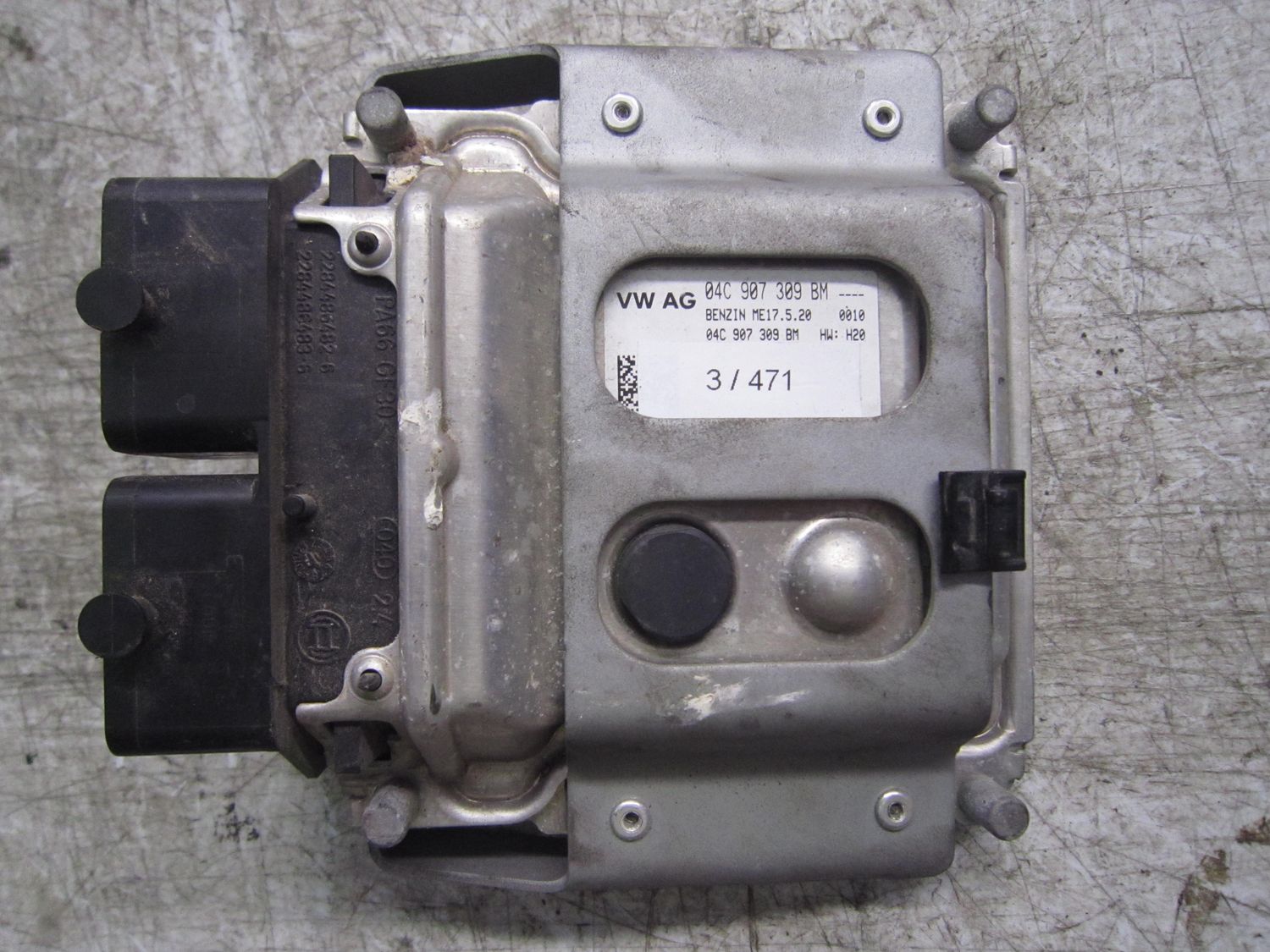 3-471 Centralina Motore Bosch 04C 907 309 BM 04C907309BM ME17.5.20 HW: H20   VOLKSWAGEN Benzina VARIE