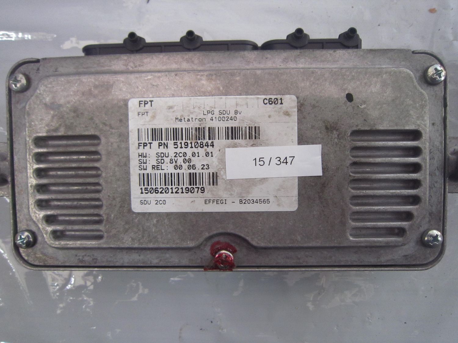 15-347 Centralina Gas Metano Metatron 51910844   4100240 10 R-030577 10 R-010014 SDU.2C0.01.01 FIAT Benzina / Metano 500