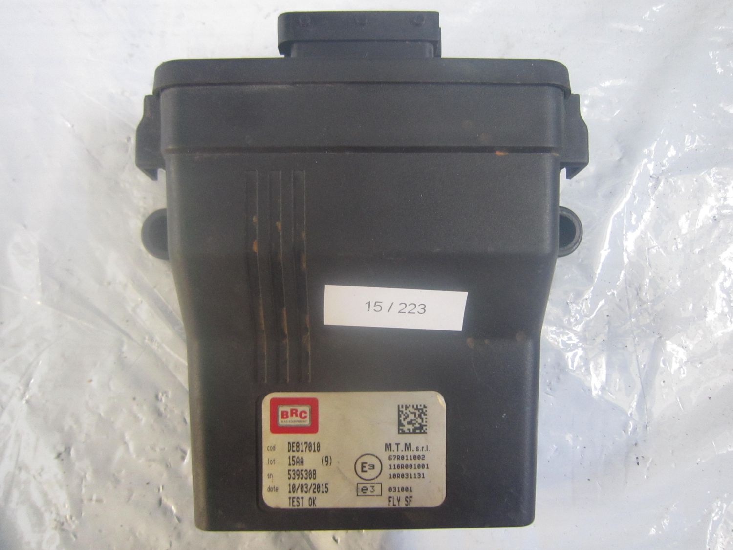 15-223 Centralina Gas Gpl Brc FLY SF FLYSF DE817010 110R001001 10R031131   Benzina / Gpl