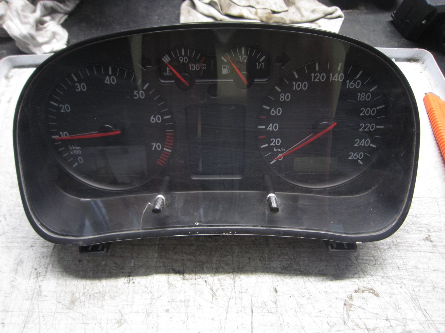 40-784 Quadro Strumenti / Contachilometri Motometer 1J0920 825A 1J0920825A V09     VOLKSWAGEN Benzina Golf