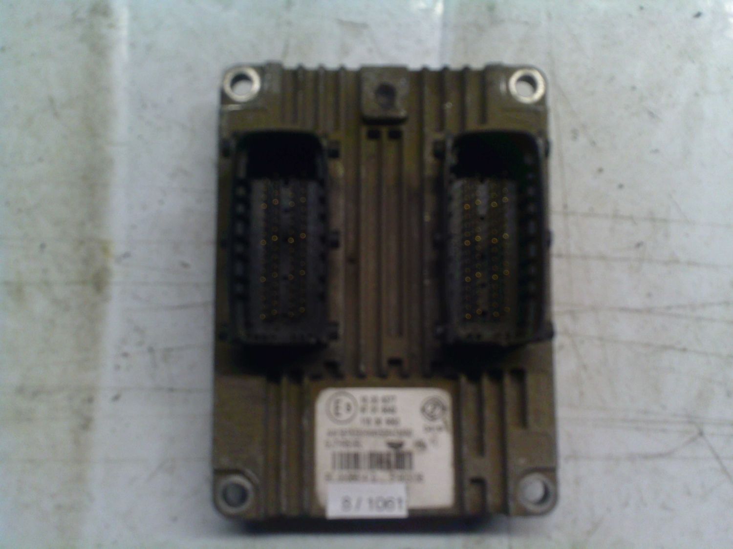 8-1061 Centralina Motore Magneti Marelli IAW 5SF8.E6 IAW5SF8.E6  BC.0106614.C 51903136 HW415/2017-M4W FIAT Benzina / GPL Idea_Musa