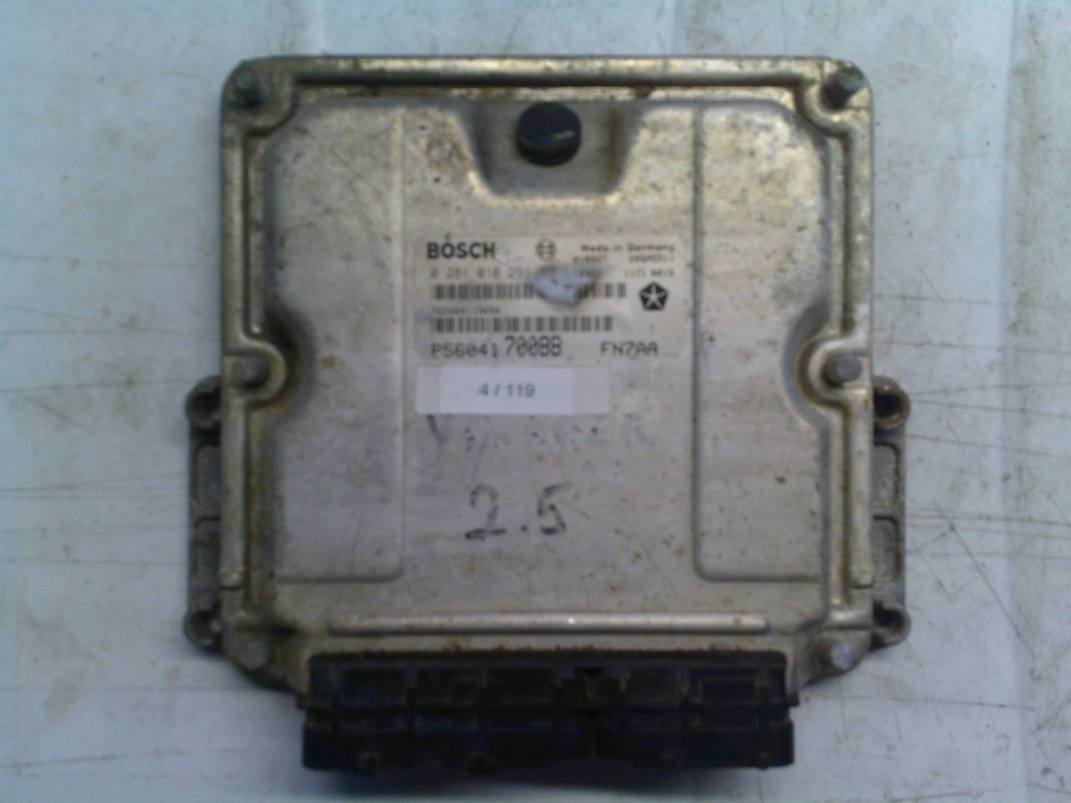 4-119 Centralina Motore Bosch 0 281 010 291 0281010291 P56041 700BE FN7AA 1039S00406   JEEP Diesel Varie