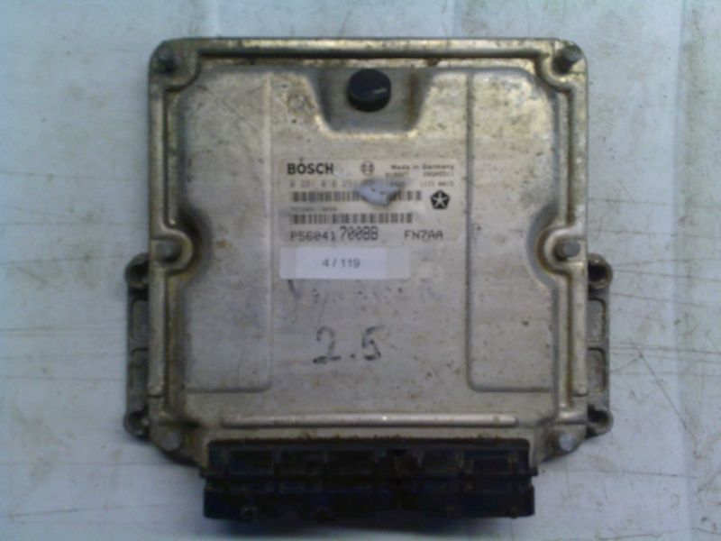 4-119 Centralina Motore Bosch 0 281 010 291 0281010291 P56041 700BE FN7AA 1039S00406   JEEP Diesel Varie