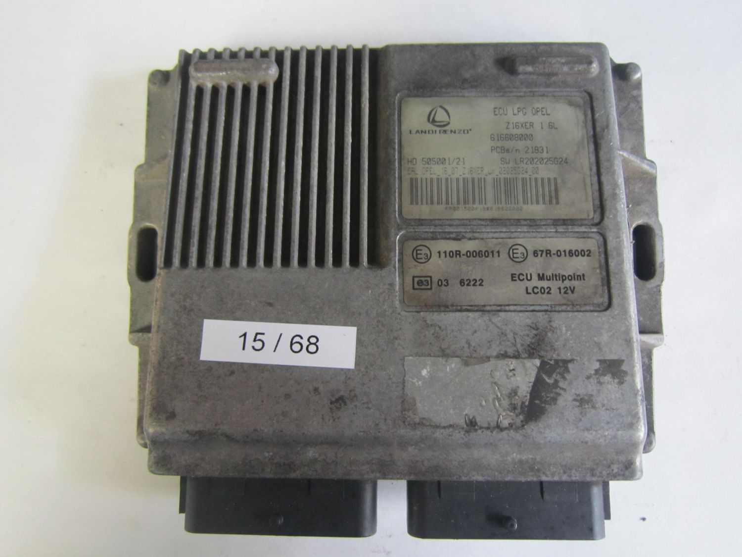15-68 Centralina Gas Gpl Landi Renzo 616608000   ZI6XER 1 GL 110R-006011 67 R-016002  OPEL Benzina / Gpl Astra