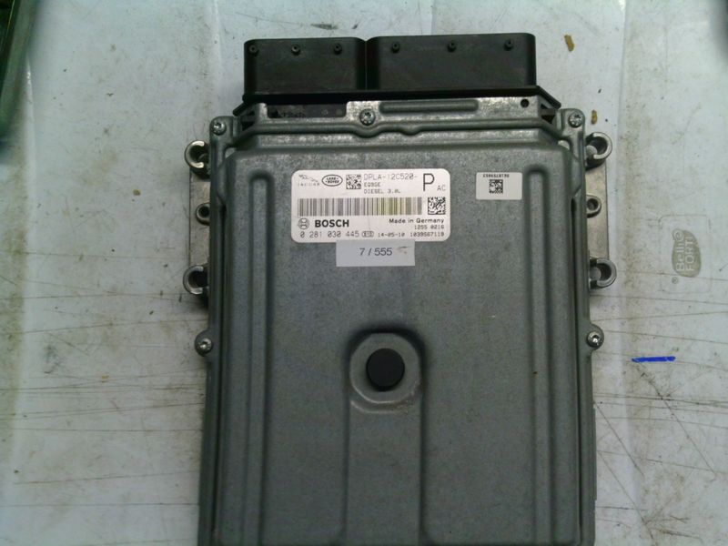 7-555 Centralina Motore Bosch 0 281 030 445 0281030445 DPLA-12C520-P 1039S67119   LAND ROVER Diesel RANGE ROVER SPORT
