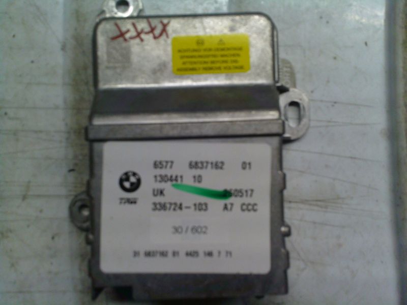 30-602 Centralina Airbag Trw 6577 6837162 01 6577683716201 130441 336724-103   BMW  VARIE