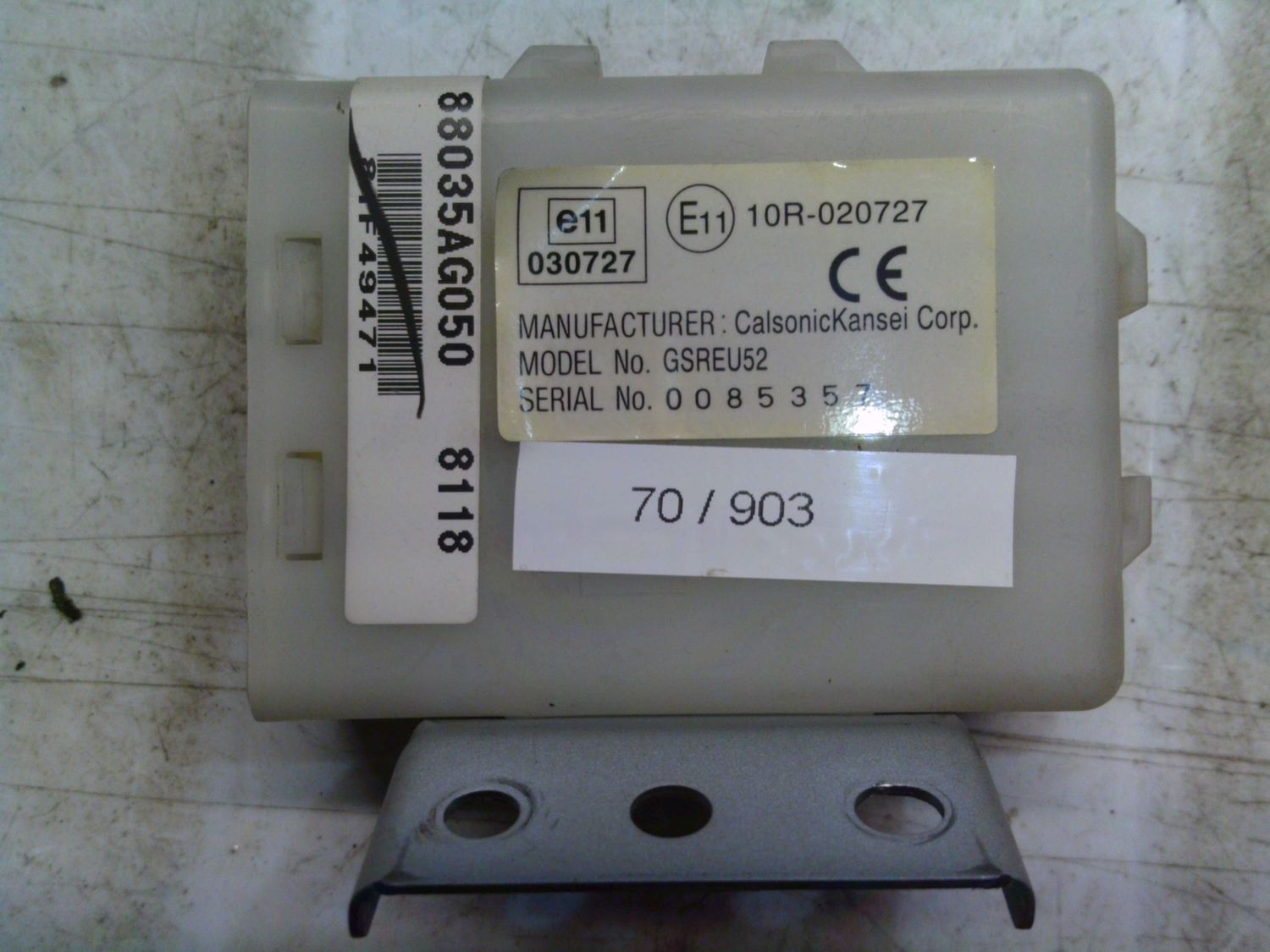 70-903 Modulo Chiusura Centralizzata Subaru GSREU52   88035AG050    SUBARU  LEGACY