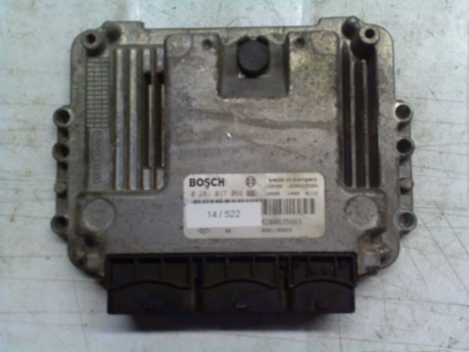 14-522 Centralina Motore Bosch 0 281 017 066 0281017066 8200635663 1039S29380   RENAULT Diesel TRAFIC
