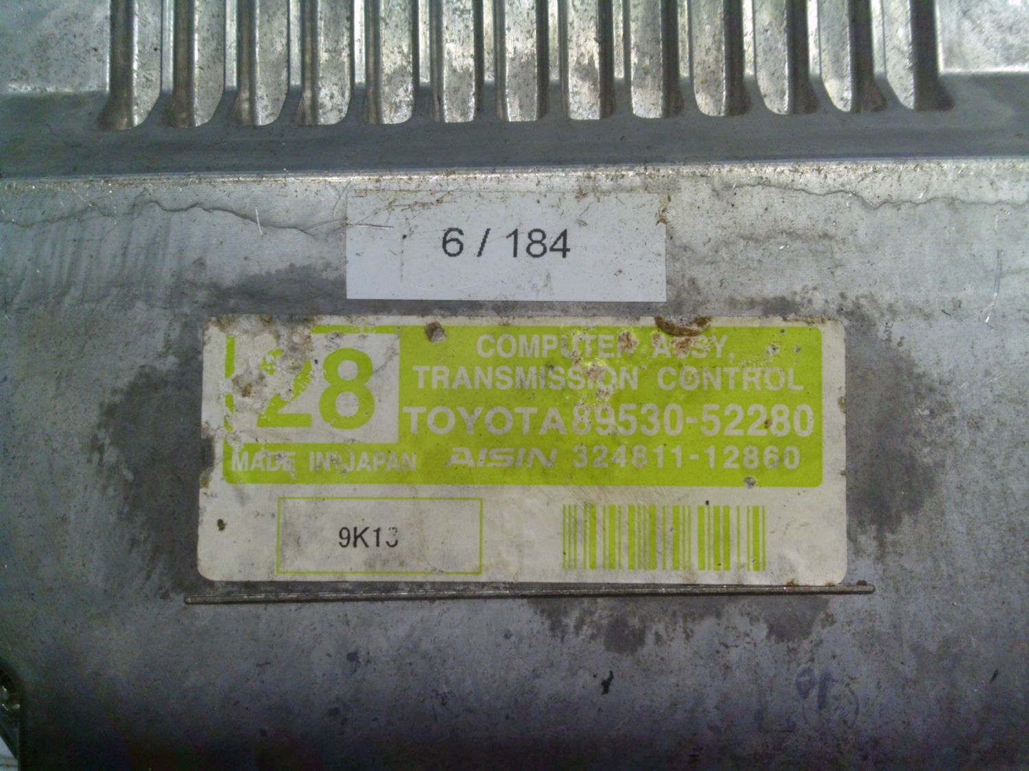6-184 Centralina Cambio Automatico Aisin aw co.LTD 89530-52280 8953052280 324811-12860 28   TOYOTA  YARIS